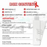 HIV Test Kit Supplier - One Step Blood Test Kit for Home