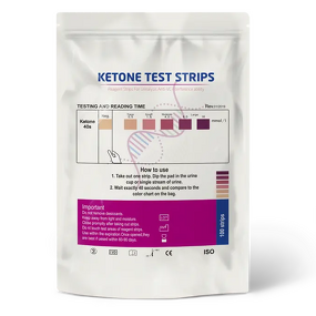 Ketone Test Strips Supplier - 100 CT for Ketogenic Diet Monitoring