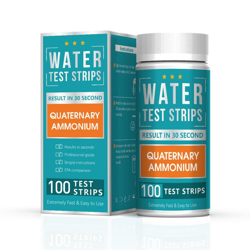Quaternary Ammonium Test Strips Factory - High Quality QAS Water Test