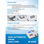 Urine Analyzer Manufacturer - W-200B Automatic Urine Test Analyzer