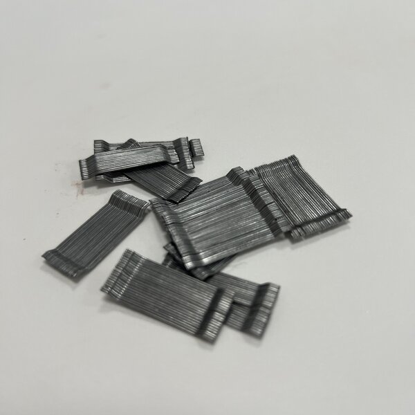 Steel Fiber Supplier - 0.55mm Glued End Hooked for Concrete