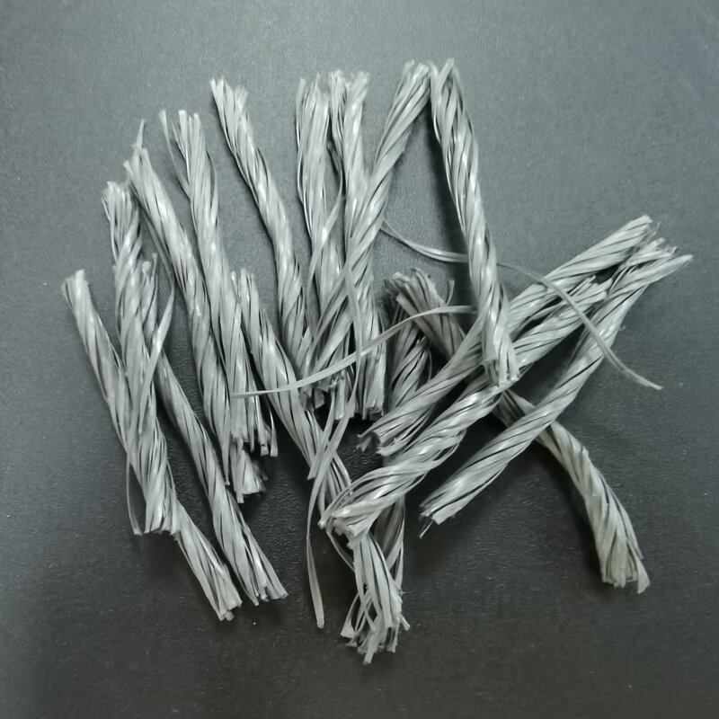 Polypropylene Macro Fiber Factory - Twist Bunchy for Reinforced Concrete