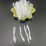 Polypropylene Macro Fiber Supplier - White Twisted Bunchy for Concrete
