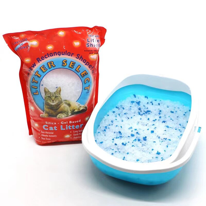 Silicon Cat Litter Supplier - Wholesale Custom White Silica Gel Crystal Cat Litter