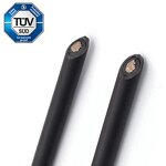 Solar Cable Supplier - XLPO Insulated Twin Core 4mm 6mm 10mm for H1Z2Z2-K with XLPE PE