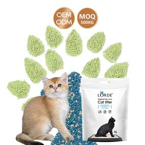 Bean Curd Cat Litter Manufacturer - Bulk Quick Clumping No-Toxic Degradable Cat Litter Box