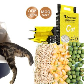 Tofu Cat Litter Factory - Quick Clumping No-Toxic and Biodegradable in Bulk for Litter Boxes
