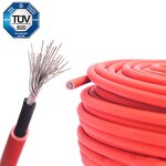 DC Solar Cable Supplier - High Quality with TUV PV Wire 4mm 6mm 10mm 25mm XLPE XLPO Insulated