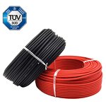 PV Cable Factory - OEM High Quality 100m-500m Per Roll 1x4mm2 with XLPE PE XLPO Insulation
