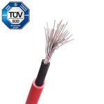 Solar Cable Supplier - XLPO Insulated Twin Core 4mm 6mm 10mm for H1Z2Z2-K with XLPE PE