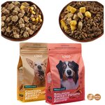 Dry Dog Food Factory - OEM ODM Chinese Low Price Marine Fish Triangle Shapes