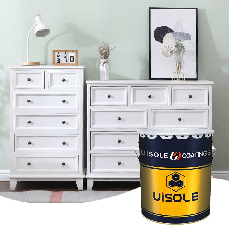 Wood Primer Varnish Factory - Quick Drying PU White Alkyd Resin