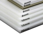 HDPE Plastic Sheet Supplier - Hard White PP Source for Punch Press Rubber Sheet & PE Pad
