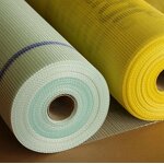 Fiberglass Mesh Fabric Supplier - 145g 1m*50m C-Glass Plaster Net with Cutting Welding