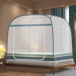 Anti-Mosquito Net Manufacturer - Mongolian Yurt Summer Tent Square Top Steel Wire with Zipper