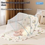 Baby Mosquito Net Supplier - Wholesale Foldable Yurt Cover Full-Cover Anti-Mosquito for Children's Bed
