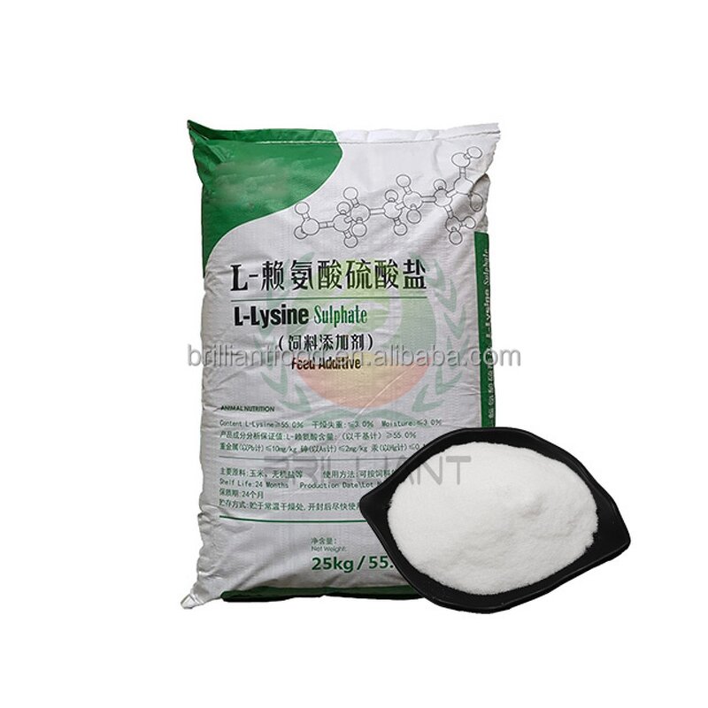 L-Lysine Sulfate Supplier - 98.5% Feed Grade Additive