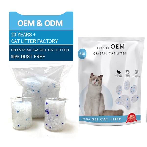 Crystal Cat Litter Manufacturer - Best Clean Pet Products Silica Gel Crystal