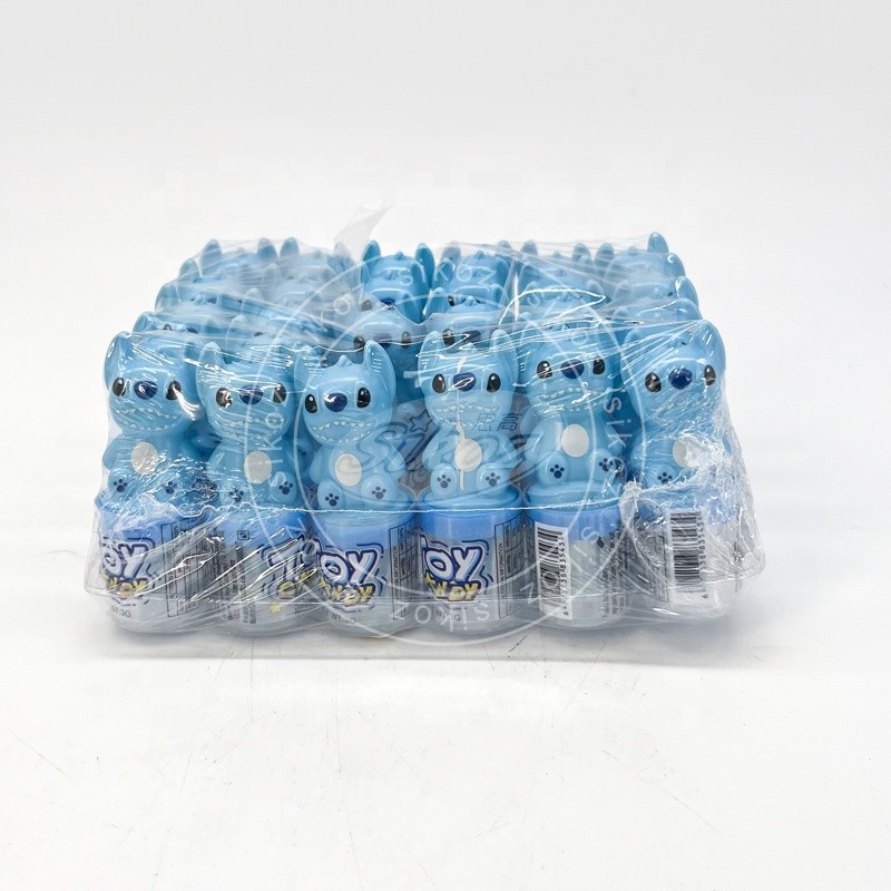 Blue Cartoon Toy Candy  Lollipop Candy