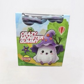 Crazy Monster Gummy Candy in Boxed