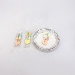 彩色硬糖心脏手链糖果儿童玩具糖果