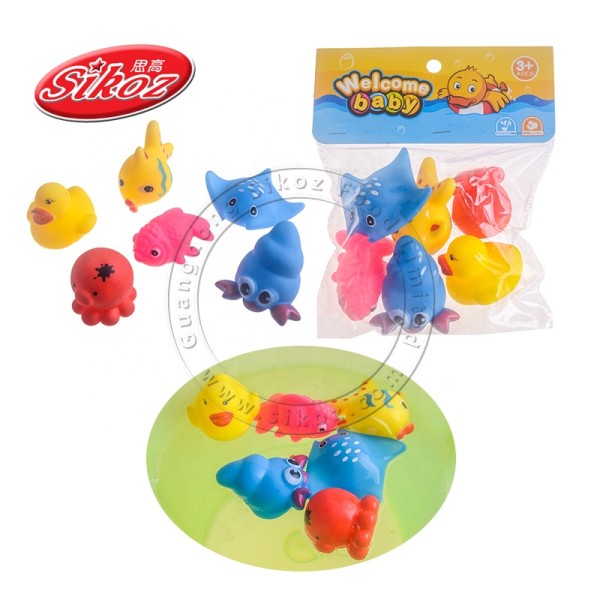 Water Animals Sounds Baby Bath Toy