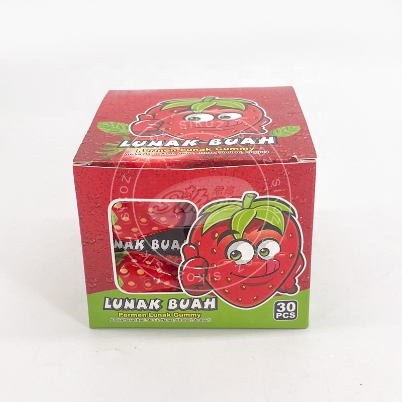 Strawberry Juice Gummies for Children's Rest Snacks