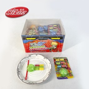 Spinning Top Toys and Bubble Gum