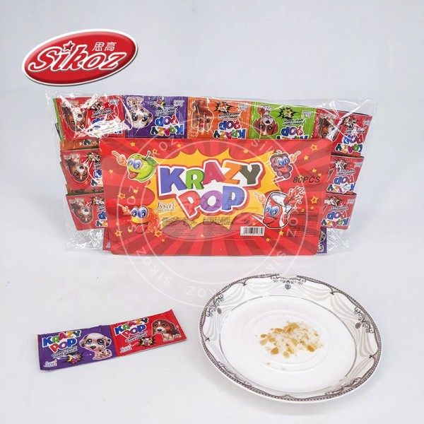 批发疯狂的Pop Candy Pop Candy在袋