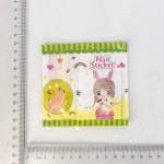Nail Stickers and CC Stick Straw Candy