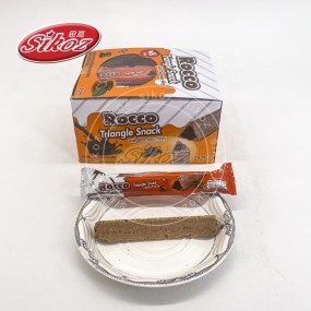三角形巧克力夹心饼干