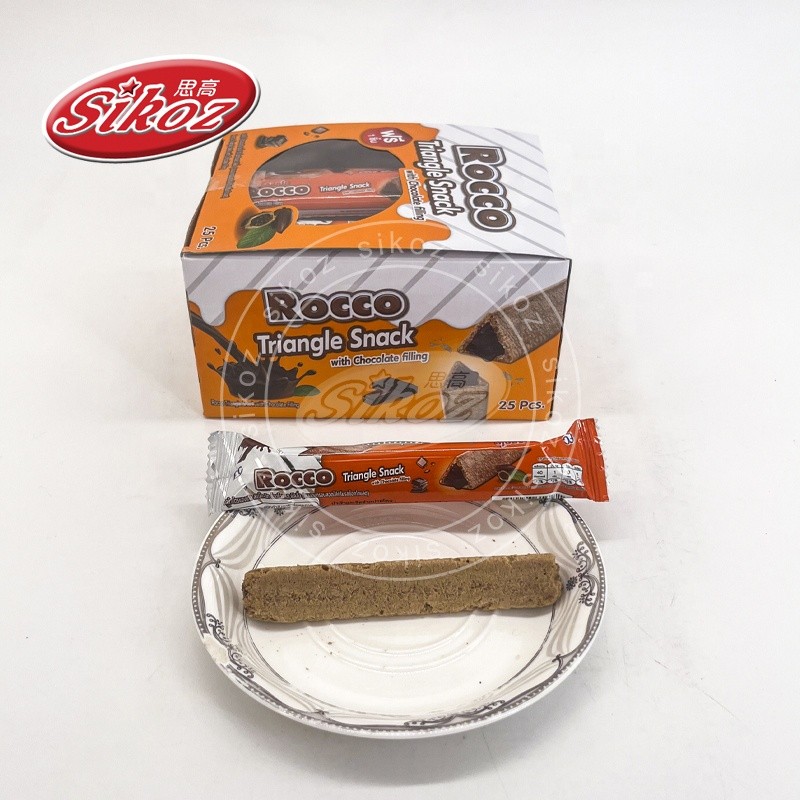 Triangle Biscuit with Chocolate Filling