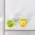Wine Glass Shaped Fruit Flavored Jelly Pudding