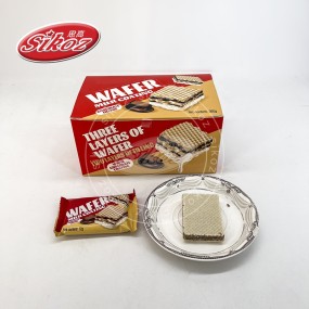 Three Layers of Wafer Chocolate Coating