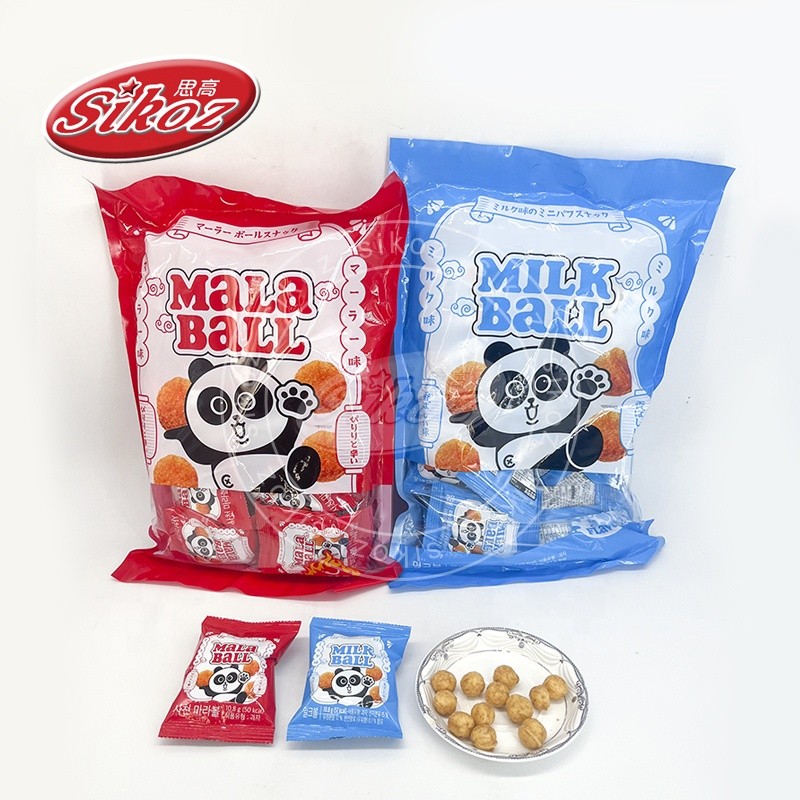 Satisfying Snacks, Children's Leisure Puffed Biscuits Ball