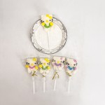 卡通猫棉花糖棒棒糖