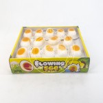 Egg Shaped Flowing Jam Jelly Pudding
