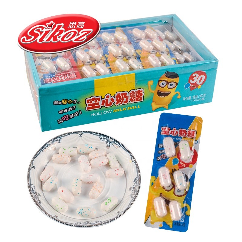 High Quality Good Taste  Capsule Milk Soft Candy