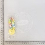 彩色硬糖心脏手链糖果儿童玩具糖果