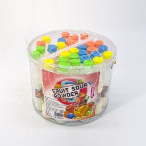 Multi Colored Bottled Powdered Sugar