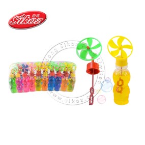 Outdoor Toys Colorful Plastic Pinwheel Shape Soap Bubble Water