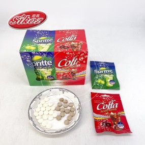 两种口味的苏打糖