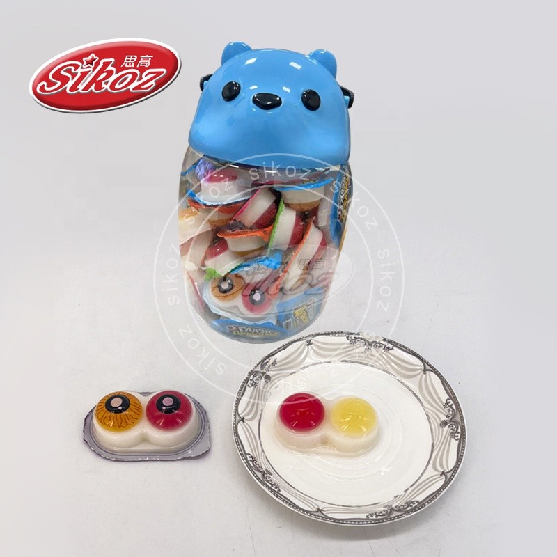 Jelly Pudding with Strange Eye Shape