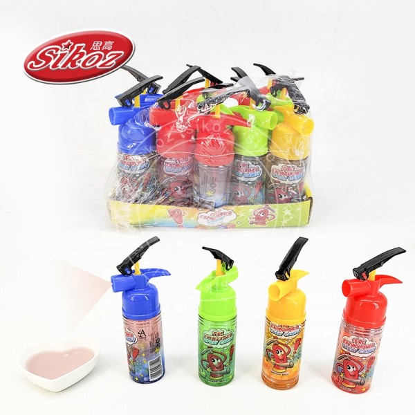 Fire Extinguisher Spray Colored Jelly