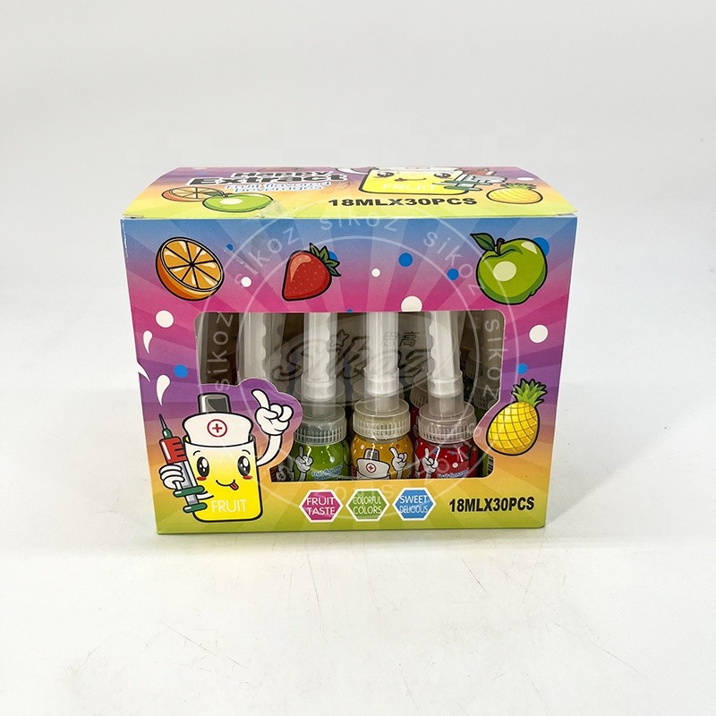 Happy Extract Fruit Flavor Beverages Needle Liquid Candy
