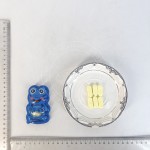 彩色青蛙形状的冻干糖片糖