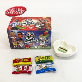 Jelly Jam Bubble Gum Watermelon Flavor Chewing Gum