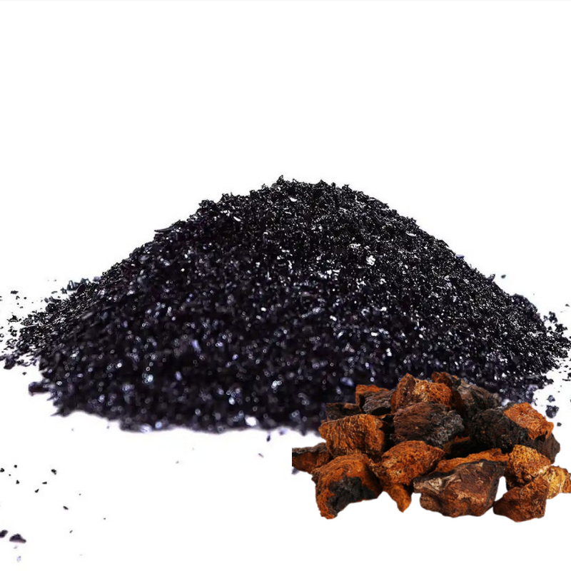 Birch Mushroom Powder Supplier - 50% Polysaccharide Food Grade