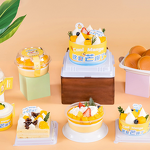 Customizable Transparent Packaging Box Manufacturer - for Basque Cake Candy Biscuit Dessert Bread