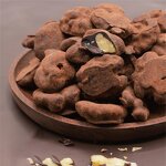 Chocolate Nuts Manufacturer - Dark Chocolate with Hazelnuts Kernels Almonds